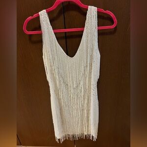 NADINE MERABI Sadie White Dress Small